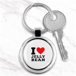 I love jelly bean Key Chain (Round) Front