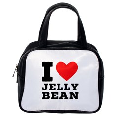 I Love Jelly Bean Classic Handbag (one Side) by ilovewhateva