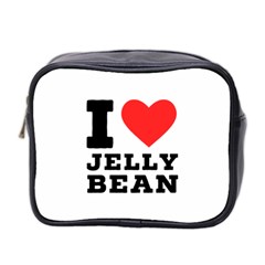 I Love Jelly Bean Mini Toiletries Bag (two Sides) by ilovewhateva