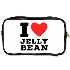 I Love Jelly Bean Toiletries Bag (one Side) by ilovewhateva