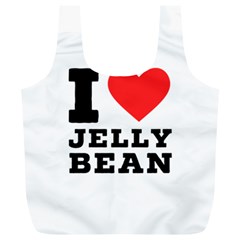 I Love Jelly Bean Full Print Recycle Bag (xl) by ilovewhateva