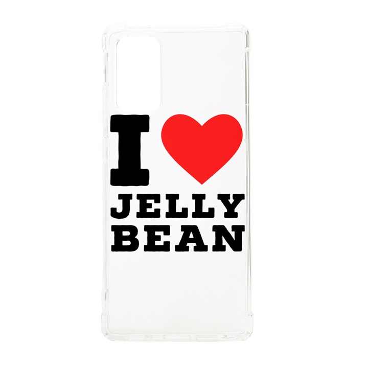 I love jelly bean Samsung Galaxy Note 20 TPU UV Case