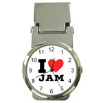 I love jam Money Clip Watches Front