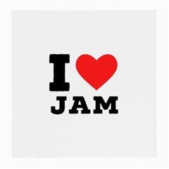 I Love Jam Medium Glasses Cloth by ilovewhateva