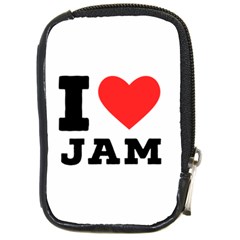 I Love Jam Compact Camera Leather Case by ilovewhateva