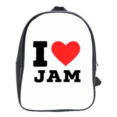 I Love Jam School Bag (large) by ilovewhateva