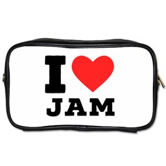 I Love Jam Toiletries Bag (one Side) by ilovewhateva