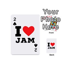 I Love Jam Playing Cards 54 Designs (mini) by ilovewhateva