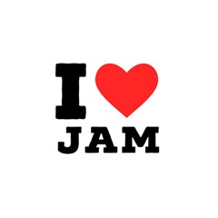 I Love Jam Play Mat (square) by ilovewhateva