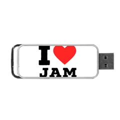 I Love Jam Portable Usb Flash (one Side) by ilovewhateva