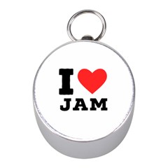 I Love Jam Mini Silver Compasses