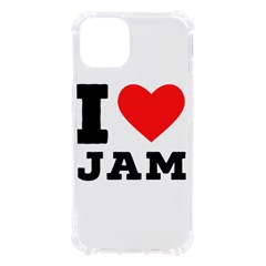 I Love Jam Iphone 13 Tpu Uv Print Case by ilovewhateva