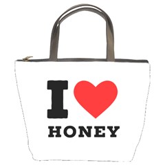 I Love Honey Bucket Bag by ilovewhateva