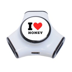 I Love Honey 3-port Usb Hub by ilovewhateva