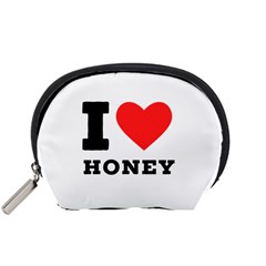 I Love Honey Accessory Pouch (small) by ilovewhateva