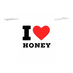 I Love Honey Lightweight Drawstring Pouch (s) by ilovewhateva