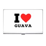 I love guava  Business Card Holder Front