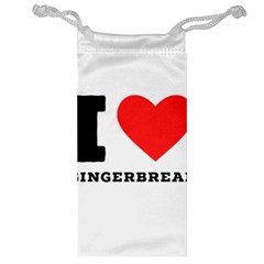 I Love Gingerbread Jewelry Bag by ilovewhateva