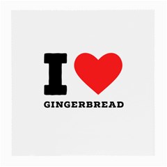 I Love Gingerbread Medium Glasses Cloth (2 Sides) by ilovewhateva