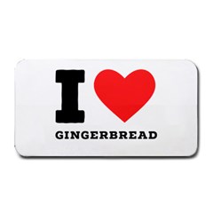 I Love Gingerbread Medium Bar Mat by ilovewhateva