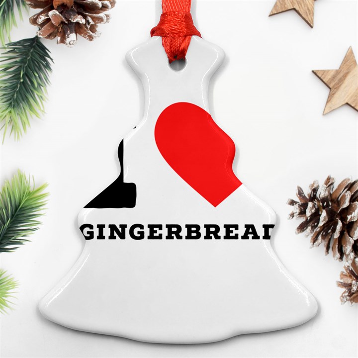 I love gingerbread Ornament (Christmas Tree) 