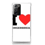 I love gingerbread Samsung Galaxy Note 20 Ultra TPU UV Case Front