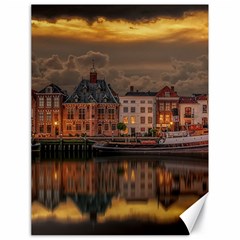 Old Port Of Maasslui Netherlands Canvas 18  X 24  by 99art