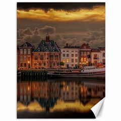 Old Port Of Maasslui Netherlands Canvas 36  X 48  by 99art