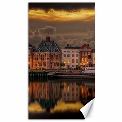 Old Port Of Maasslui Netherlands Canvas 40  X 72  by 99art