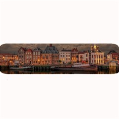 Old Port Of Maasslui Netherlands Large Bar Mat by 99art