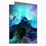 Abstract Graphics Nebula Psychedelic Space Greeting Cards (Pkg of 8) Right