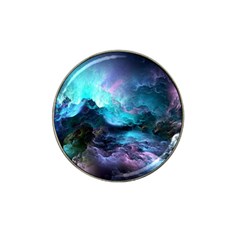 Abstract Graphics Nebula Psychedelic Space Hat Clip Ball Marker (4 Pack) by 99art