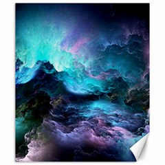 Abstract Graphics Nebula Psychedelic Space Canvas 20  x 24 