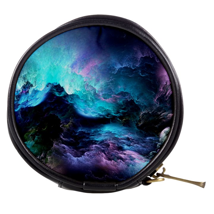 Abstract Graphics Nebula Psychedelic Space Mini Makeup Bag