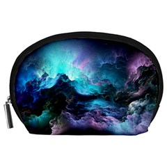 Abstract Graphics Nebula Psychedelic Space Accessory Pouch (Large)