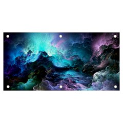 Abstract Graphics Nebula Psychedelic Space Banner and Sign 6  x 3 