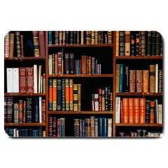 Assorted Title Of Books Piled In The Shelves Assorted Book Lot Inside The Wooden Shelf Large Doormat