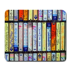 Cassette Tape Music Vintage 1980s 70s Large Mousepad by 99art