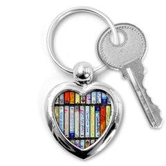 Cassette Tape Music Vintage 1980s 70s Key Chain (heart) by 99art