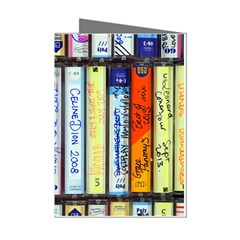 Cassette Tape Music Vintage 1980s 70s Mini Greeting Cards (pkg Of 8) by 99art