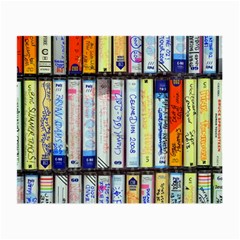 Cassette Tape Music Vintage 1980s 70s Small Glasses Cloth (2 Sides) by 99art