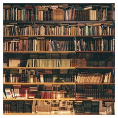 Books On Bookshelf Assorted Color Book Lot In Bookcase Library Lightweight Scarf 