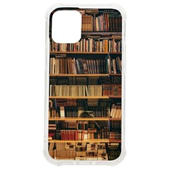 Books On Bookshelf Assorted Color Book Lot In Bookcase Library Iphone 12 Mini Tpu Uv Print Case	 by 99art