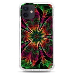 Multicolored Flower Mandala Wallpaper Kaleidoscope Pattern Iphone 12 Mini Tpu Uv Print Case	 by 99art