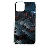 Architectural Design Abstract 3d Neon Glow Industry iPhone 12 Pro max TPU UV Print Case Front