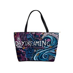 Graffiti Art Psychedelic Art Graphic Design Modern Art Classic Shoulder Handbag by 99art