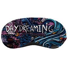 Graffiti Art Psychedelic Art Graphic Design Modern Art Sleeping Mask by 99art