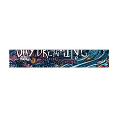 Graffiti Art Psychedelic Art Graphic Design Modern Art Premium Plush Fleece Scarf (mini) by 99art