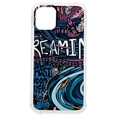 Graffiti Art Psychedelic Art Graphic Design Modern Art Iphone 12 Mini Tpu Uv Print Case	 by 99art