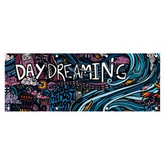 Graffiti Art Psychedelic Art Graphic Design Modern Art Banner And Sign 8  X 3  by 99art